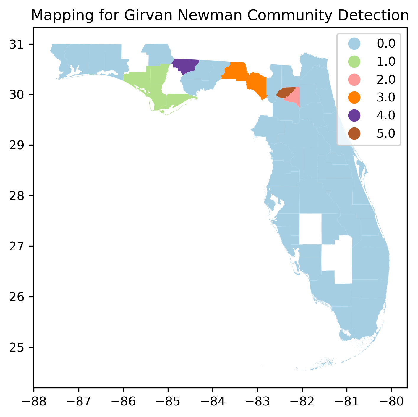 GirvanNewmanMap